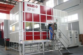 Գերմանական Niles CNC հանդերձում պրոֆիլ սղոցիչ